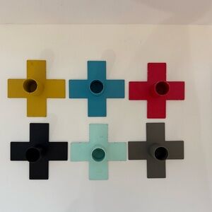IKEA Cross-Shaped candle holder Set